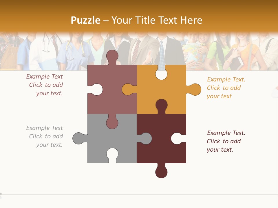 Background Smiling Isolated PowerPoint Template