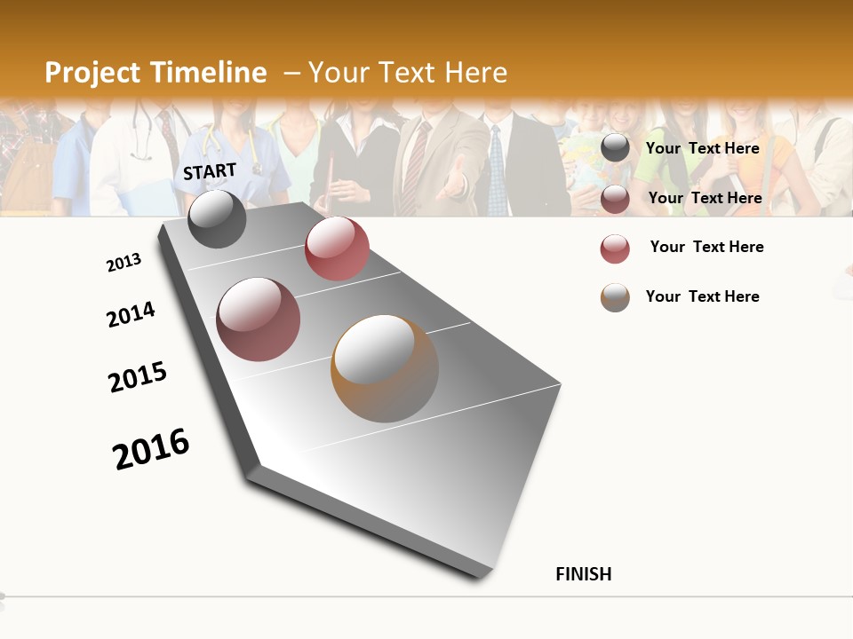 Background Smiling Isolated PowerPoint Template