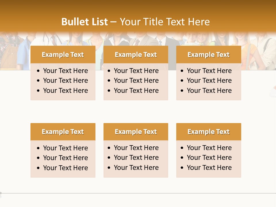 Background Smiling Isolated PowerPoint Template