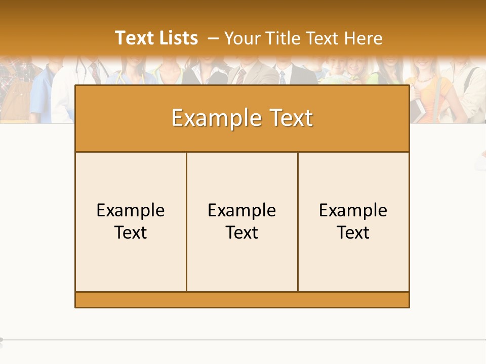 Background Smiling Isolated PowerPoint Template