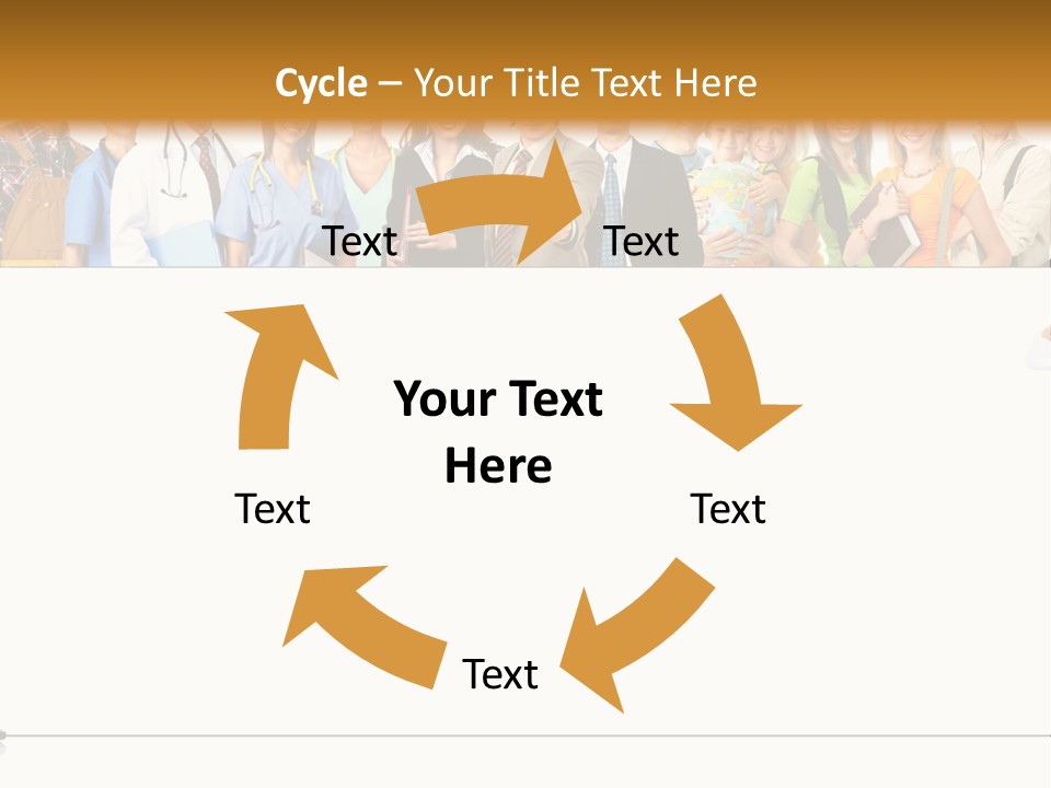 Background Smiling Isolated PowerPoint Template