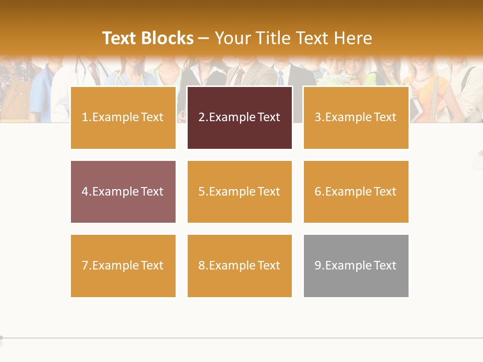 Background Smiling Isolated PowerPoint Template