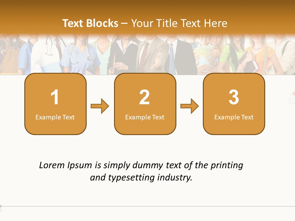 Background Smiling Isolated PowerPoint Template