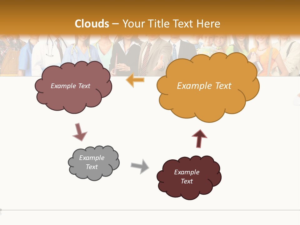 Background Smiling Isolated PowerPoint Template