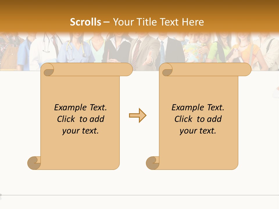 Background Smiling Isolated PowerPoint Template