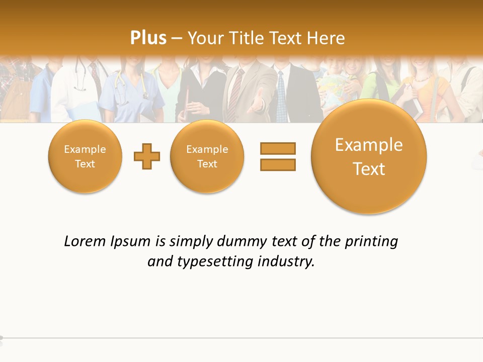 Background Smiling Isolated PowerPoint Template