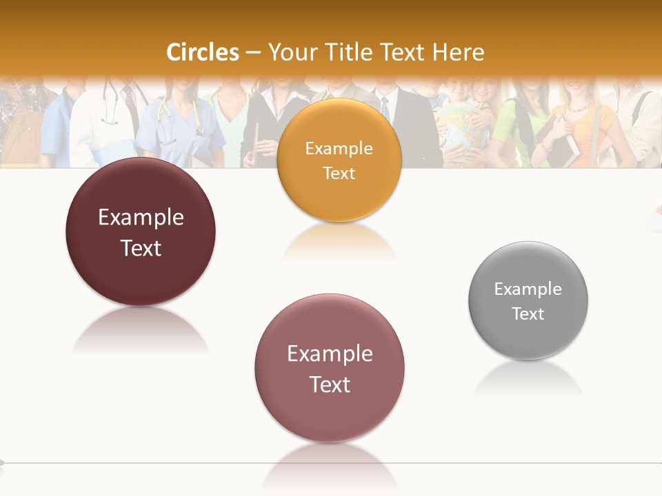 Background Smiling Isolated PowerPoint Template