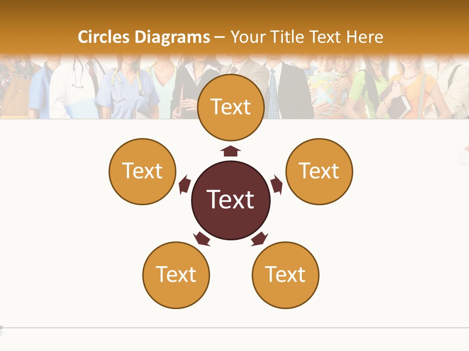 Background Smiling Isolated PowerPoint Template