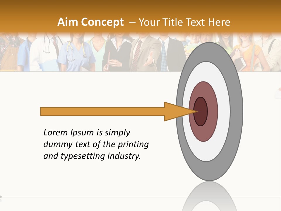 Background Smiling Isolated PowerPoint Template