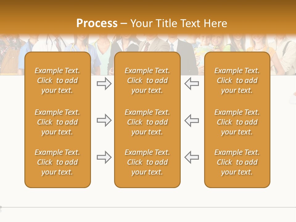Background Smiling Isolated PowerPoint Template