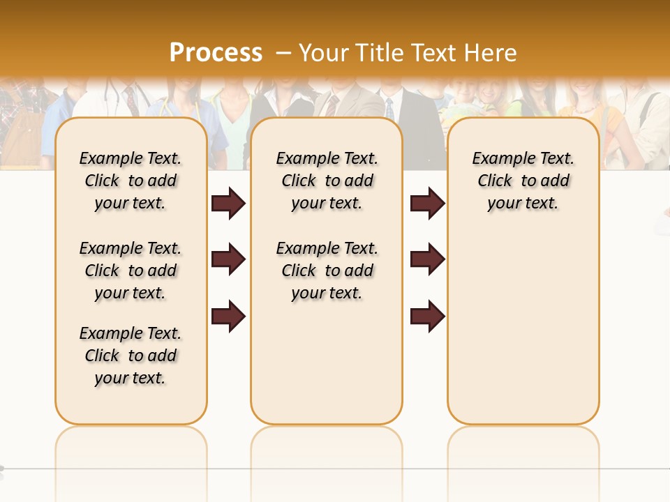 Background Smiling Isolated PowerPoint Template