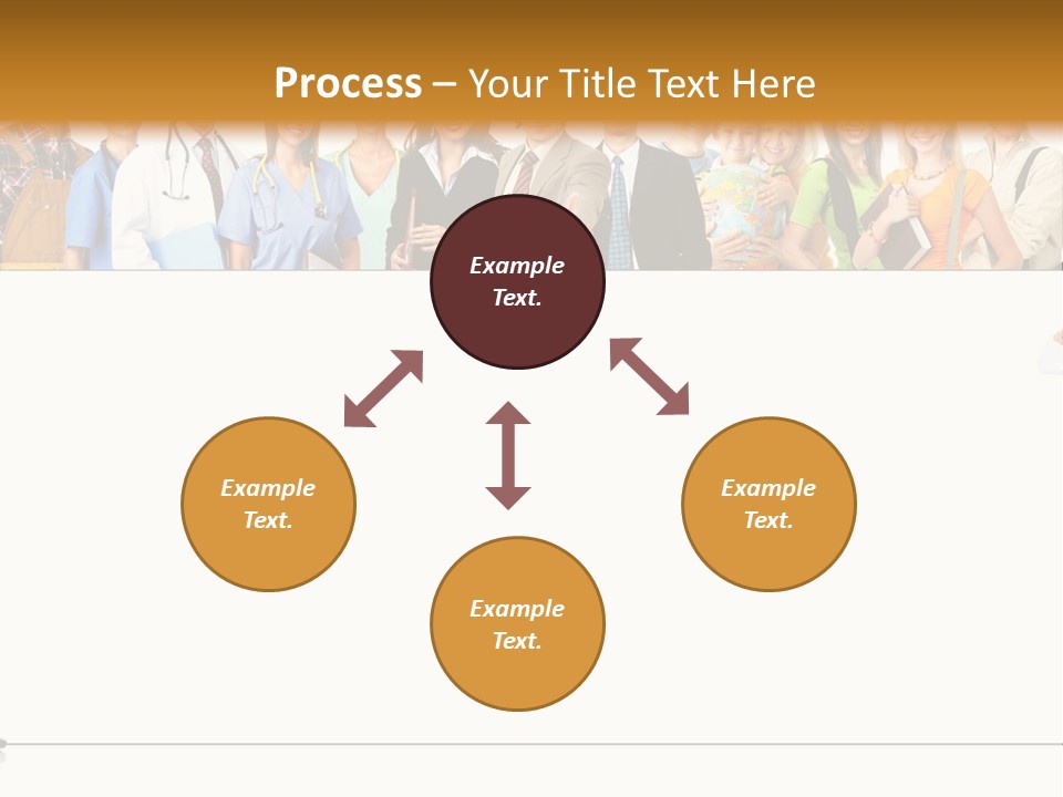 Background Smiling Isolated PowerPoint Template