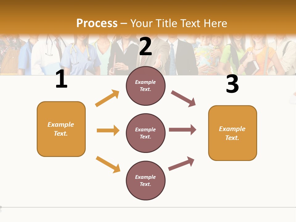 Background Smiling Isolated PowerPoint Template