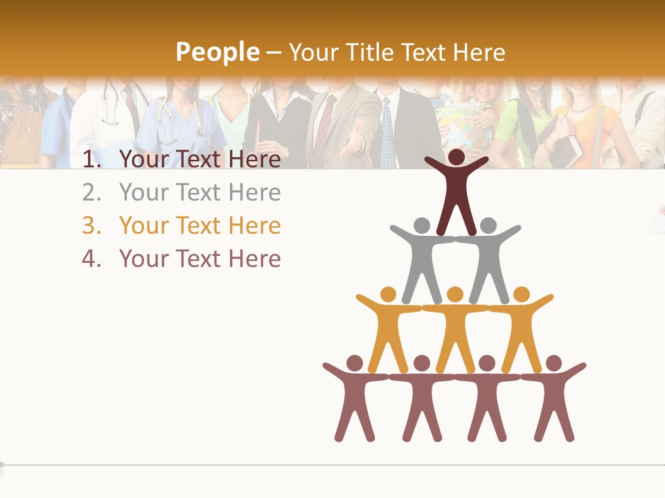 Background Smiling Isolated PowerPoint Template