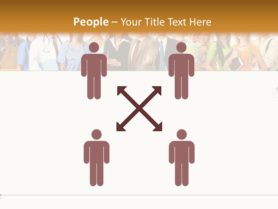 Background Smiling Isolated PowerPoint Template