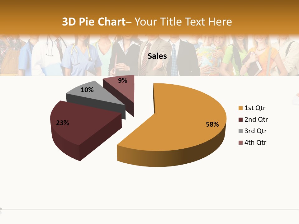 Background Smiling Isolated PowerPoint Template