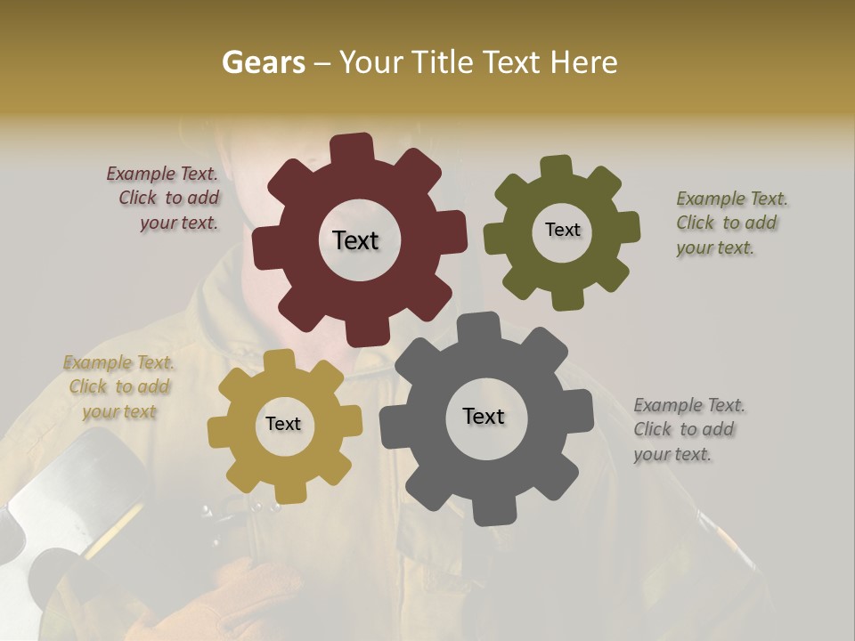 Gear Fireproof Professional PowerPoint Template