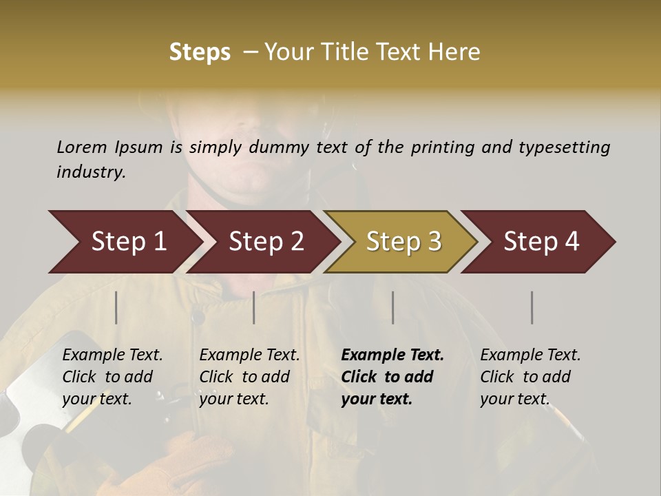 Gear Fireproof Professional PowerPoint Template