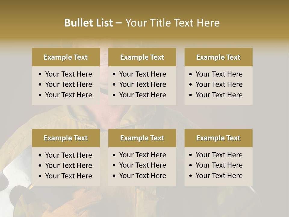 Gear Fireproof Professional PowerPoint Template