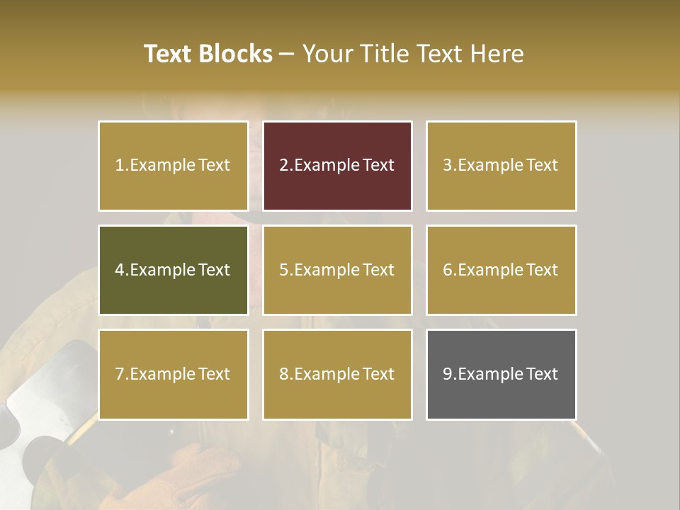 Gear Fireproof Professional PowerPoint Template
