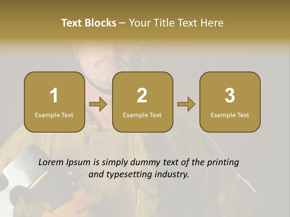 Gear Fireproof Professional PowerPoint Template