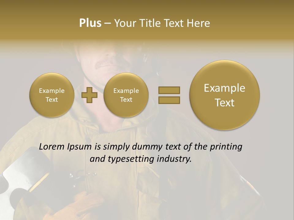 Gear Fireproof Professional PowerPoint Template