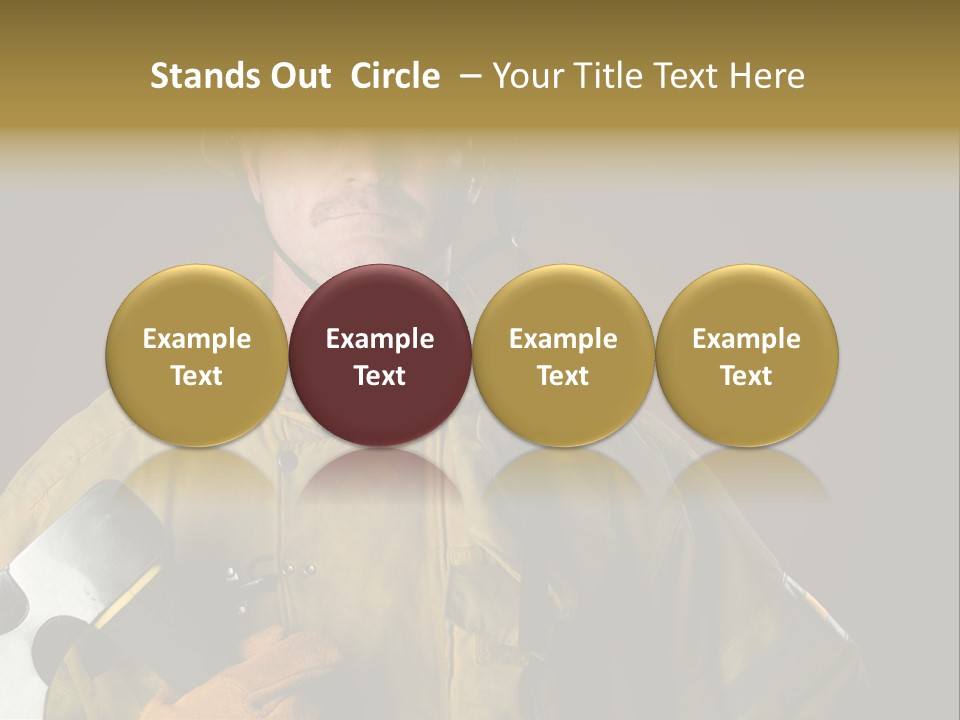 Gear Fireproof Professional PowerPoint Template