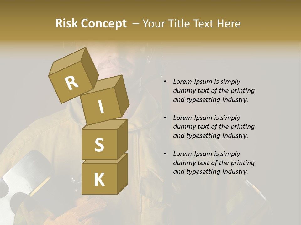 Gear Fireproof Professional PowerPoint Template