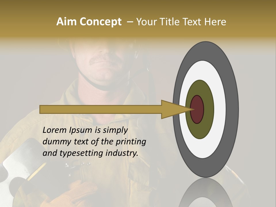 Gear Fireproof Professional PowerPoint Template