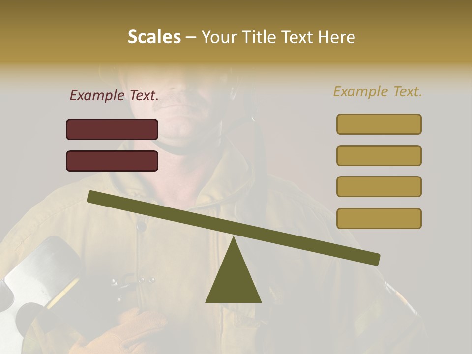 Gear Fireproof Professional PowerPoint Template