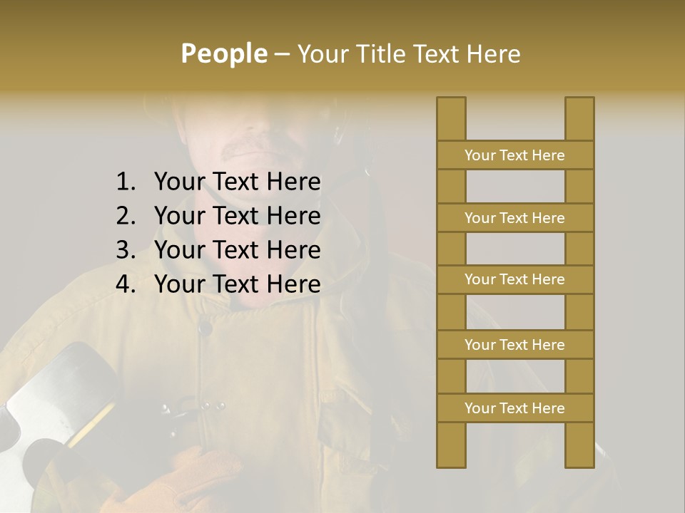 Gear Fireproof Professional PowerPoint Template