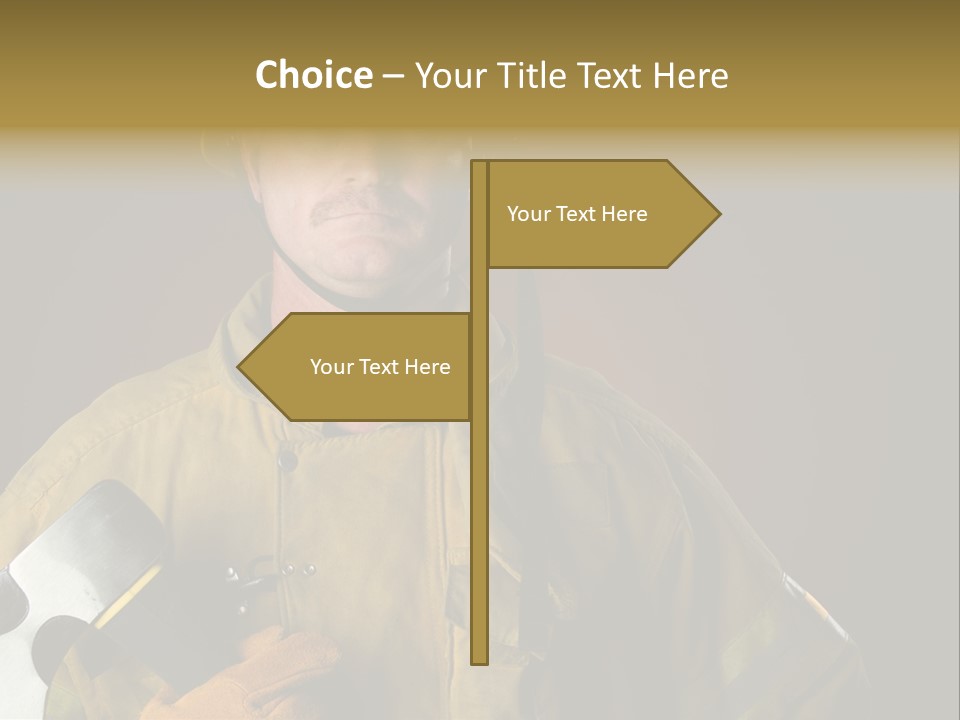 Gear Fireproof Professional PowerPoint Template