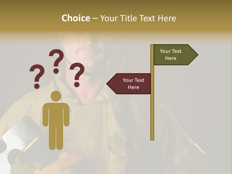 Gear Fireproof Professional PowerPoint Template