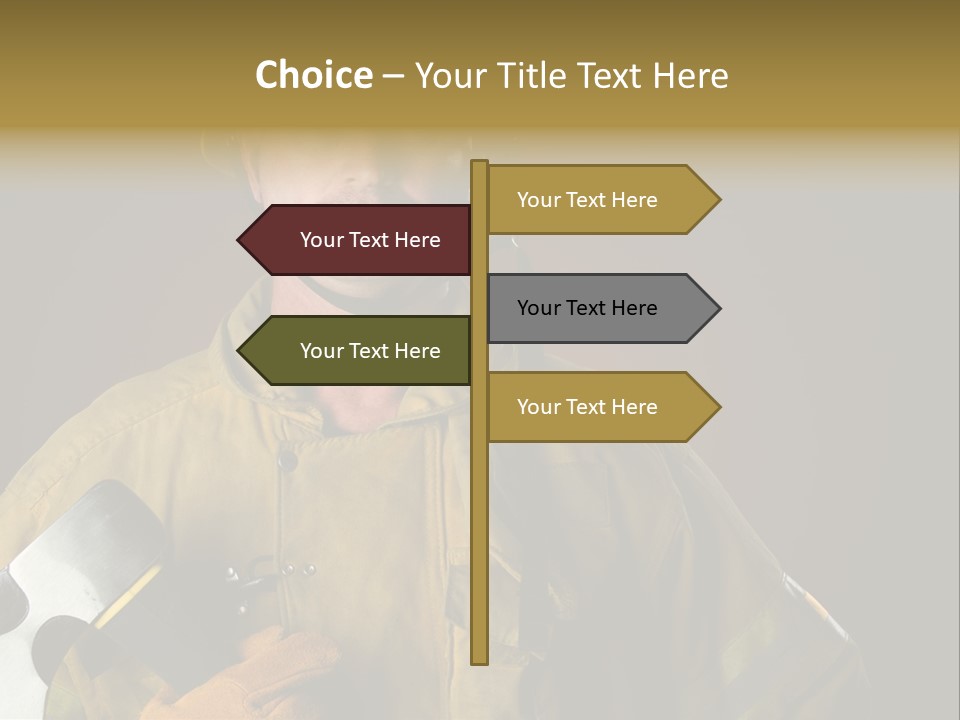 Gear Fireproof Professional PowerPoint Template