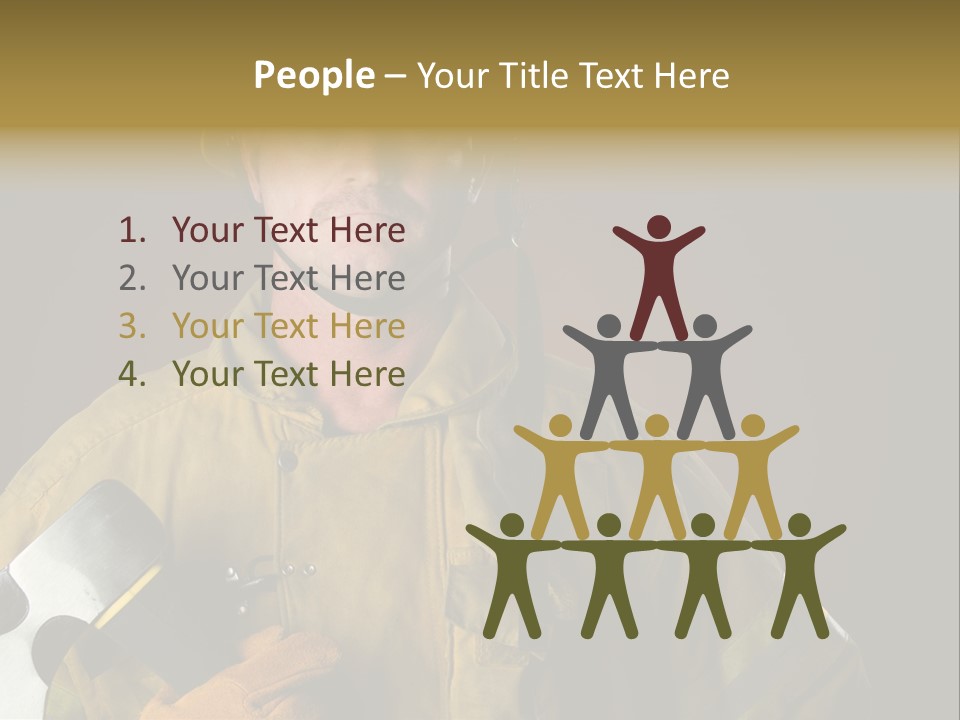 Gear Fireproof Professional PowerPoint Template