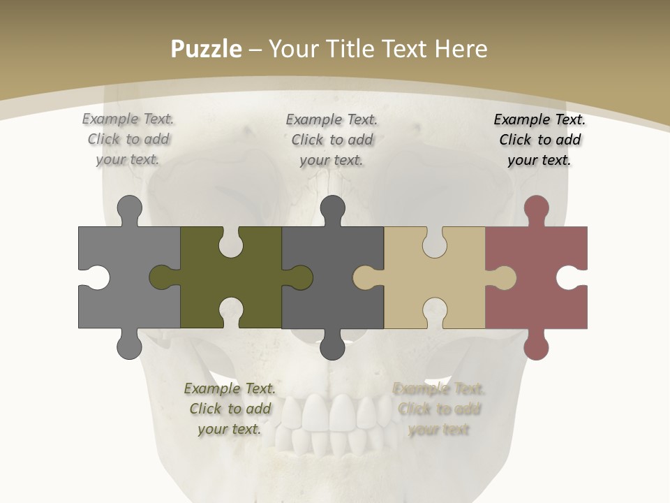 Curtain Messy Empty PowerPoint Template