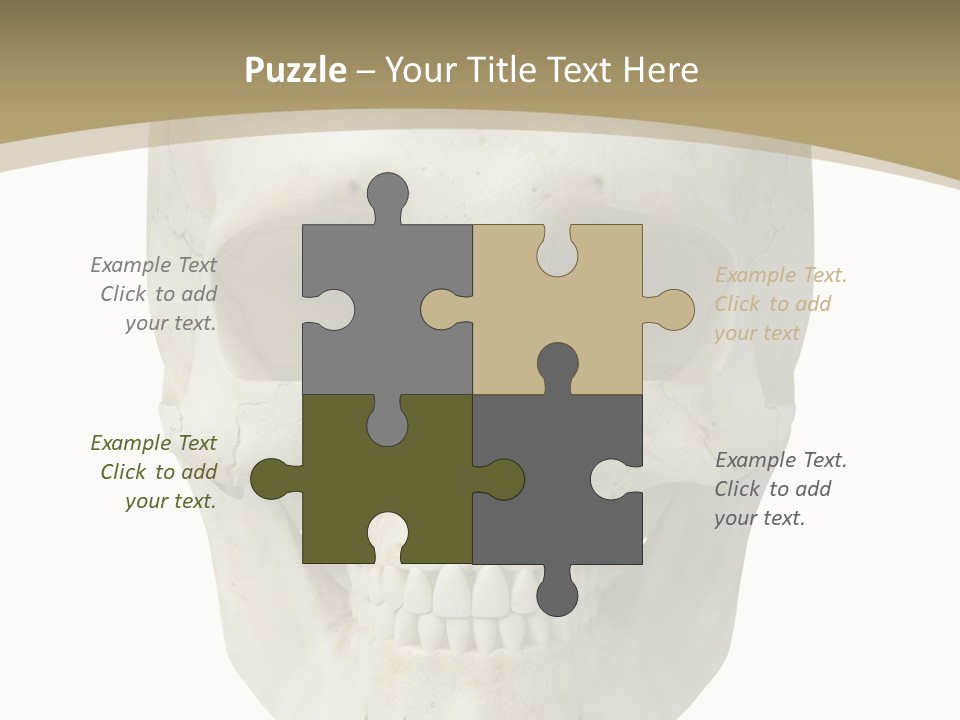 Curtain Messy Empty PowerPoint Template