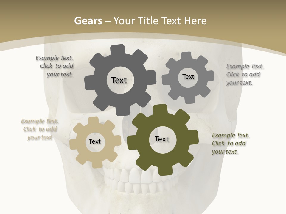 Curtain Messy Empty PowerPoint Template
