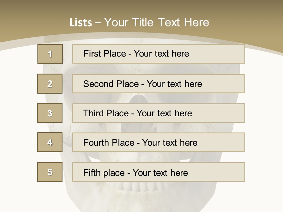 Curtain Messy Empty PowerPoint Template