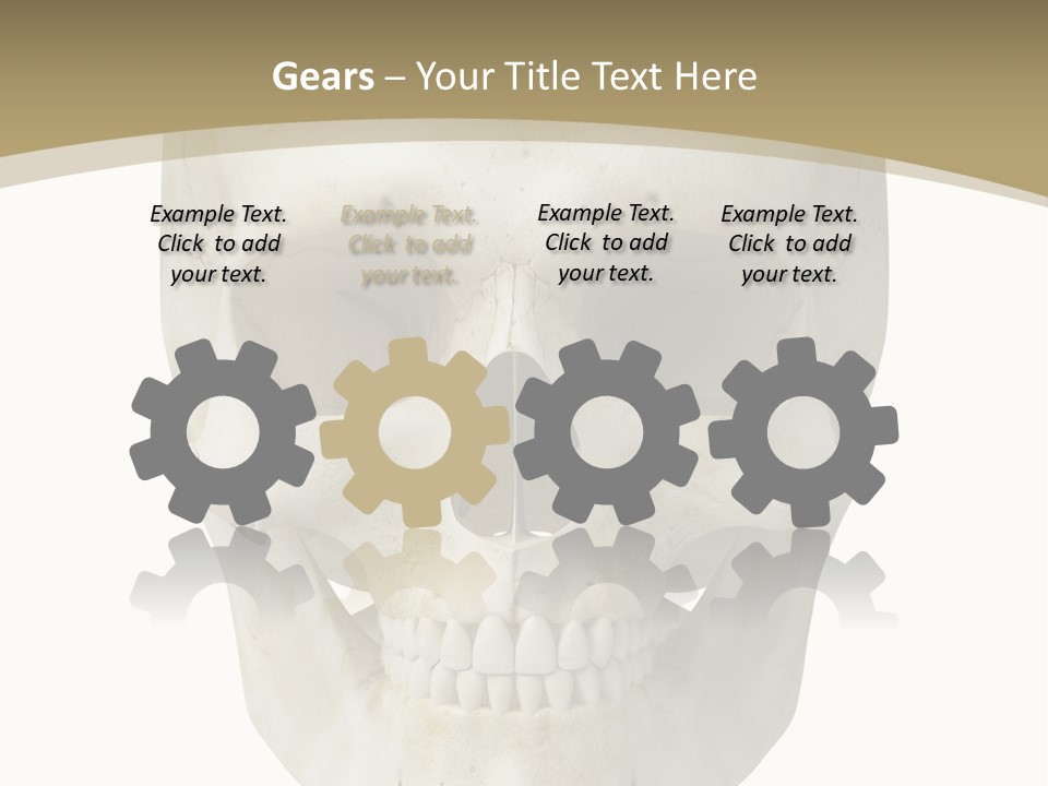 Curtain Messy Empty PowerPoint Template