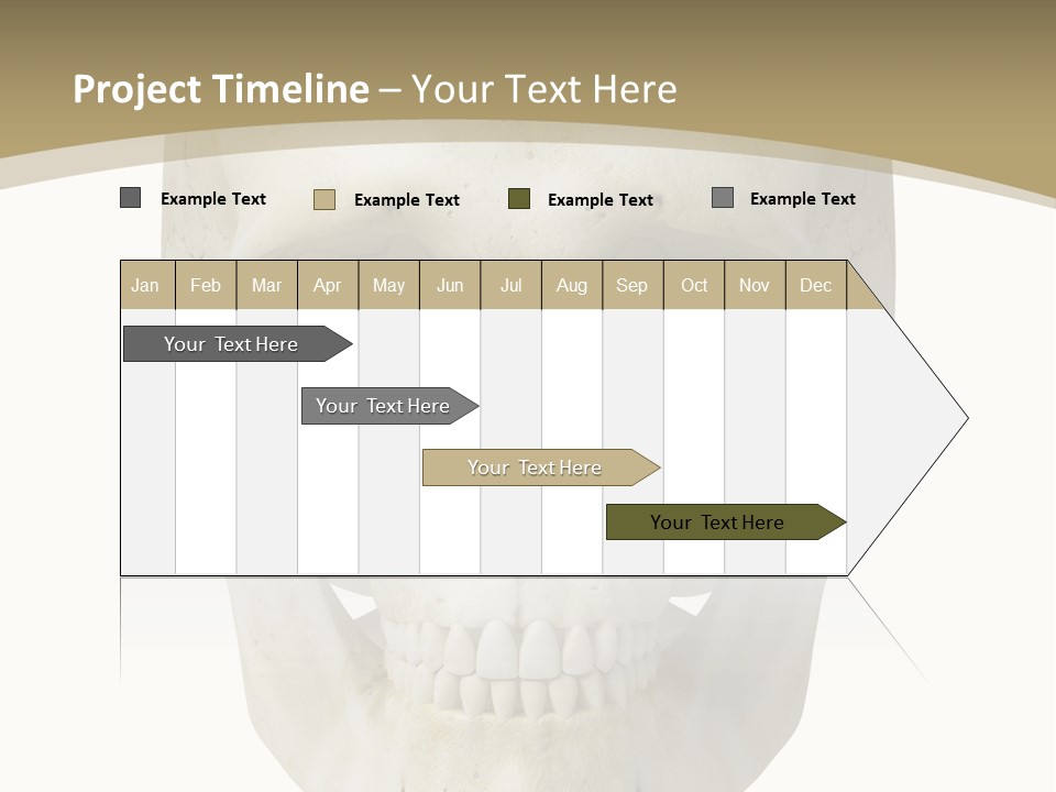 Curtain Messy Empty PowerPoint Template