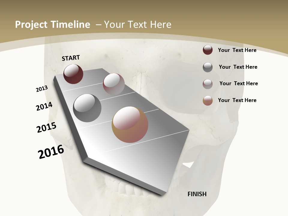 Curtain Messy Empty PowerPoint Template
