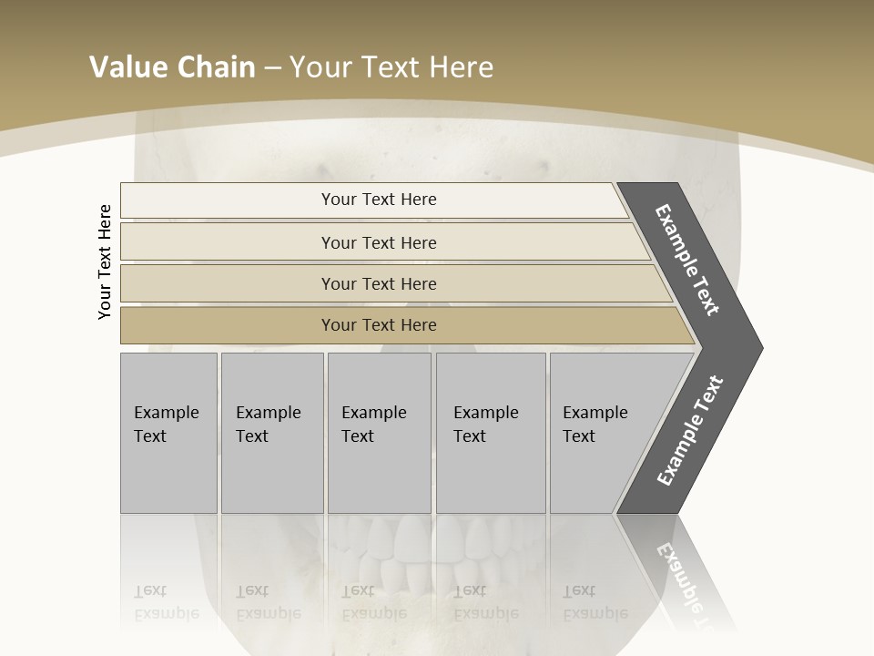 Curtain Messy Empty PowerPoint Template