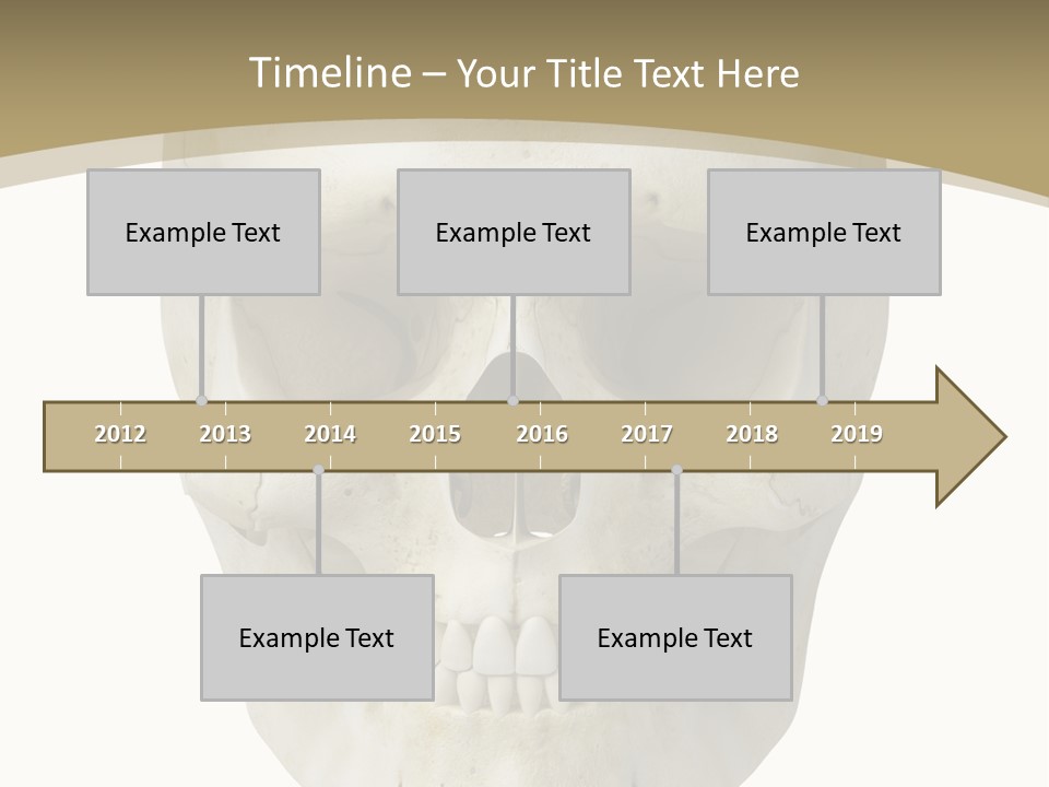 Curtain Messy Empty PowerPoint Template