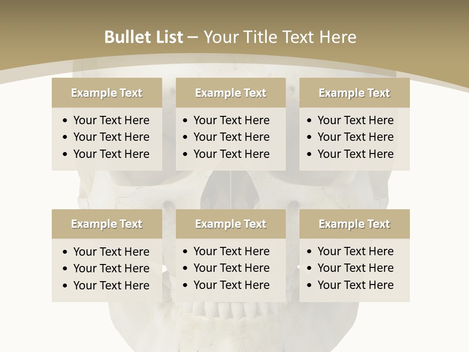 Curtain Messy Empty PowerPoint Template