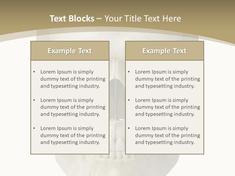 Curtain Messy Empty PowerPoint Template