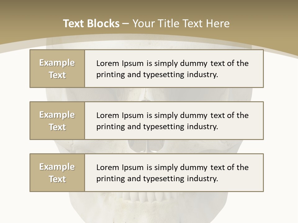 Curtain Messy Empty PowerPoint Template