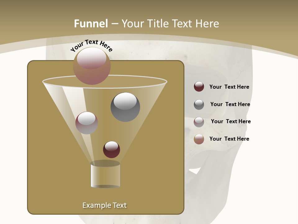 Curtain Messy Empty PowerPoint Template