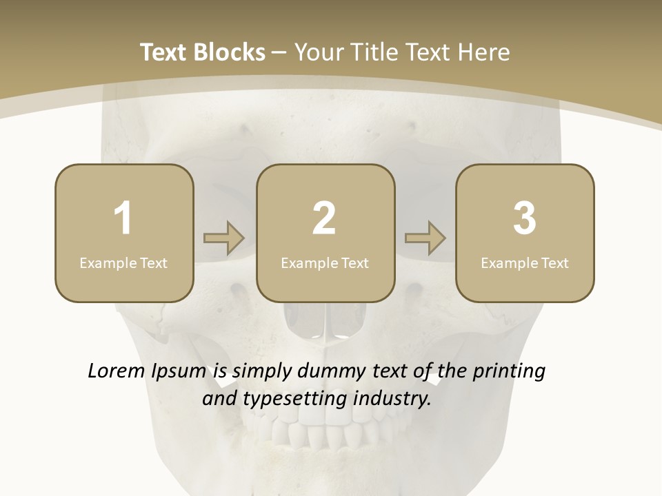 Curtain Messy Empty PowerPoint Template