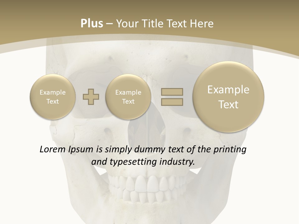 Curtain Messy Empty PowerPoint Template